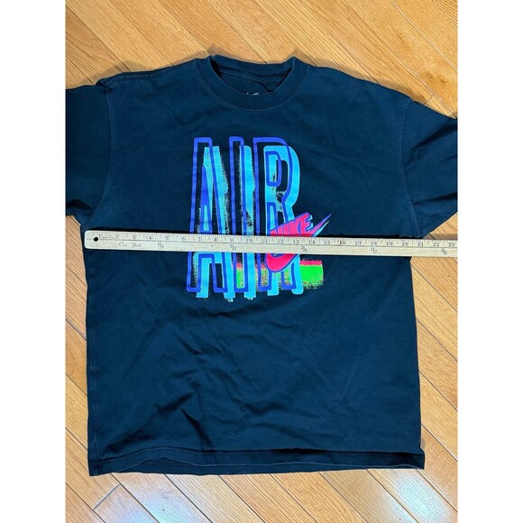 Nike Air Dept Of Archives Official Reissue Mens Medium Nike Air Black T Shirt - Picture 6 of 7